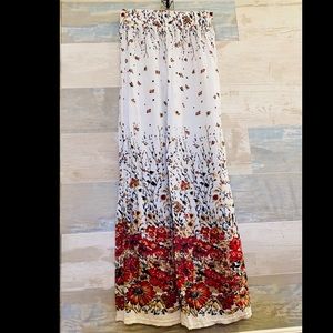 NWT Floral summer breeze wide pants